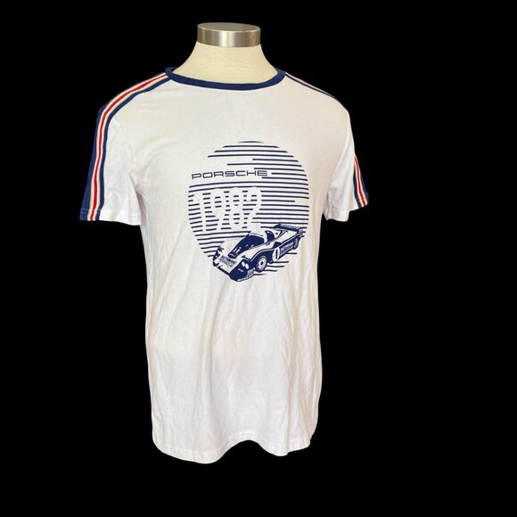 Porsche Racing Collection T-shirt White 1982 size EU M/US S - Picture 1 of 7